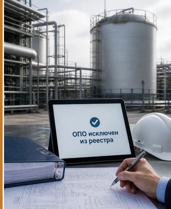Исключение ОПО из госреестра в Сарапуле от 30972 р. | Авеста ОТиПБ